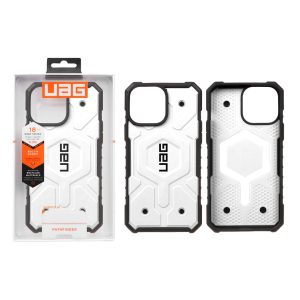 قاب اورجینال ضد ضربه UAG با قابلیت Magsafe-Hidden مدل Apple iPhone 15 Pro Max - سفید - Redmi Note 14 4G موبایل سرا فروش تلفن همراه و لوازم جانبی