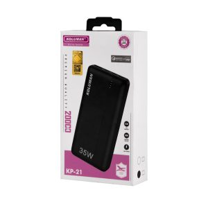 پاوربانک (PD و فست شارژ) Koluman 35W 20000mAh مدل KP-21 - Redmi Note 14 4G موبایل سرا فروش تلفن همراه و لوازم جانبی